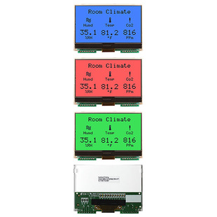 NHD-C12864A1Z-FS(RGB)-FBW-HT1 Image