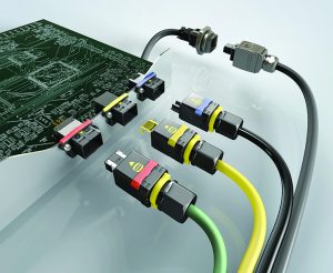 Harting push-pull connectors