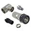 CONN PLUG HSG MALE 5PS INLIN ANG