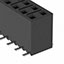 CONN RCPT 10POS 0.1 GOLD SMD