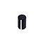 KNOB SERRATED 0.236