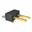 CONN HEADER SMD R/A 2POS 2.54MM
