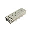 CONN SFP SGL CAGE PRESSFIT NICKL