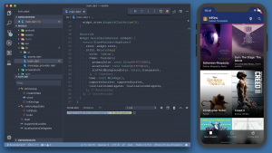 Google's Flutter mobile toolkit targets both iOS and Android