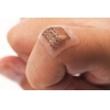 Stamp-sized stick-on ultrasound array scans 40mm into body – measures deep blood pressure